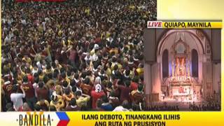 Hundreds injured in Black Nazarene feast [upl. by Mabelle]