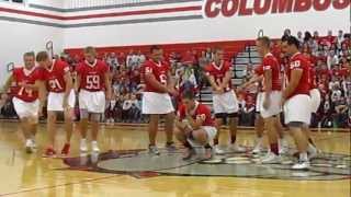 CG Football Seniors  Pep Rally Dance [upl. by Rhoads147]