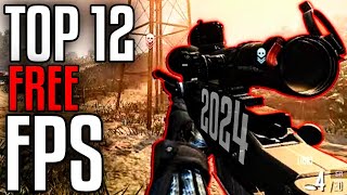 TOP 12 BEST FREE STEAM FPS GAMES LOW END PC [upl. by Valerye263]