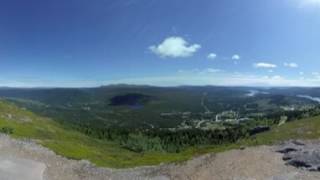 Experience the Amazing Sweden in HD 360° VR  Funäsdalen Ski Mountain Video [upl. by Ferdinanda]