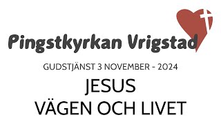 Gudstjänst Pingstkyrkan Vrigstad [upl. by Nowtna]