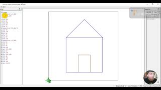 KTurtle basic code for a house [upl. by Haelat]