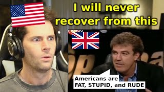 American Reacts to Jeremy Clarkson Making Fun of Americans [upl. by Carena421]