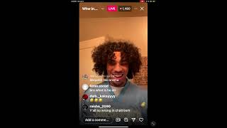 Jay cinco IG live reacts to Deshae saying he’s innocent abt Brooklyn frost [upl. by Noled]