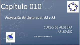 Proyección de Vectores en GeoGebra Curso de GeoGebra Cap 010 [upl. by Seumas]