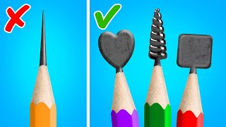 TOP SCHOOL HACKS YOU WILL LOVE FUN DIYS amp CRAFTS [upl. by Suivat]