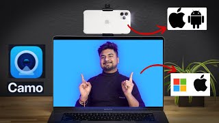 Camo App Tutorial Turn Your iPhone amp Android into a Webcam for PC amp Mac [upl. by Gide]