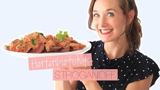 HERTENBIEFSTUK STROGANOFF  CHICKSLOVEFOOD [upl. by Edyak887]