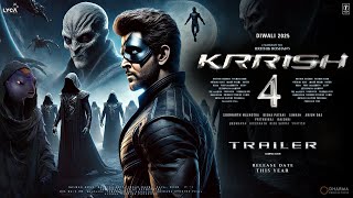 KRRISH 4  Announcement Trailer  Hrithik Roshan  Nora Fatehi  Vivek Oberoi  New Movie 2024 [upl. by Aremahs381]