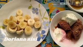 Banana milkshake si behet [upl. by Aidnama]