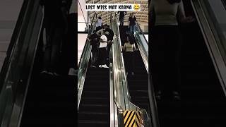 Escalator Prank😂  reactions😜 shorts escalator escalatorprank viral reaction maheshbiswal [upl. by Pascasia789]