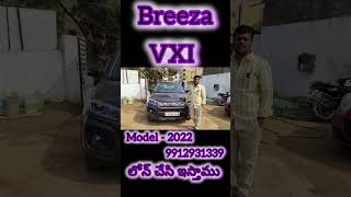 Breeza Vxi model 2022 car sale 9912931339 [upl. by Ackler]