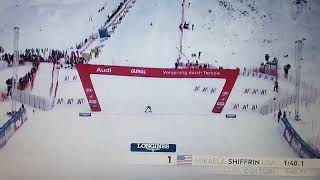 Mikaela Shiffrin Slalom Gurgl 2024 [upl. by Tireb]