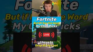 Say the Word  Drop Loot fortnite [upl. by Nnod]