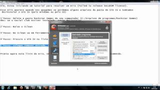 GTA IV Erro Failed to release SecuROM license [upl. by Inaj]