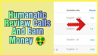 Humanatic  Review Calls And Earn Money [upl. by Hubey]