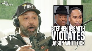 Stephen A Smith VIOLATES Jason Whitlock  quotYou FAT Piece of St I HATE HIMquot [upl. by Croteau]