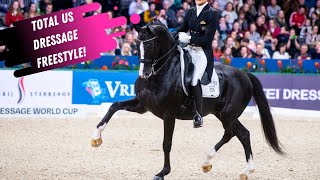 Total US Totilas amp Edward Gal Win The Dressage Freestyle 805 [upl. by Ynnos]