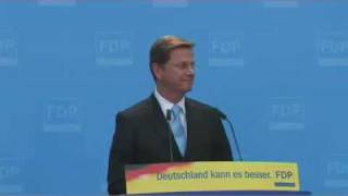 Westerwelle In Deutschland spricht man deutsch [upl. by Else395]