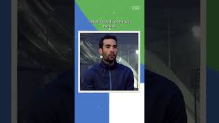 Martin Fourcade reacts to his Olympic highlights [upl. by Aidnyl]