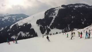 Kitzbühel  Jochberg  Resterhöhe Piste 61 Talsen [upl. by Nilya]