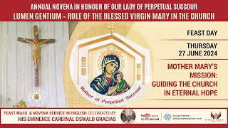 Feast Day Novena to Our Mother of Perpetual Succour  2024  English 700 PM [upl. by Ransell536]