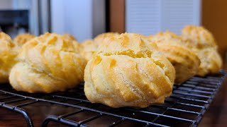 Easy Trini Cheese Puffs  Savory Puff  Episode 1077 [upl. by Essex]