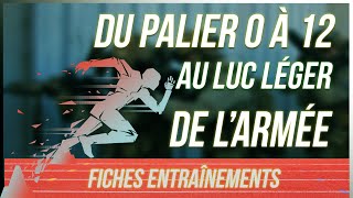 DU PALIER 0 A 12 AU TEST DU LUC LÉGER DE LARMÉE  ENTRAINEMENTS [upl. by Chaney128]