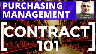 Lesson 10  Contract Management 101  Contracts type in procurement fixedprice cost based TampM [upl. by Einahpetse]