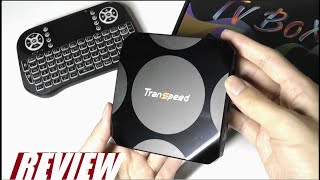 REVIEW Transpeed S905W2 Smart Android TV Box  4K UHD  4GB RAM  BT 52 [upl. by Yendys]