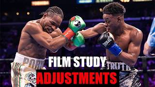 Errol Spence Jr Vs Shawn Porter  Film Study Adjustments [upl. by Anauqal]