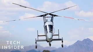 KMAX Helicopter With Two Crossing Rotors Is Lighter And More Efficient [upl. by January172]