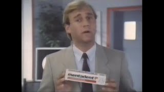 Mentadent P Toothpaste 1980s Advert Commercial Advertisement  PLEASE SUBSCRIBE  Paris Ascot [upl. by Row]