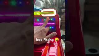 Baby Jeep Fitting Thar Car Bike RC control chargeable Jeep ashapuratoynadiad [upl. by Monique484]