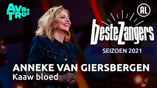 Anneke van Giersbergen  Kaaw bloed  Beste Zangers 2021 [upl. by Ymmit592]