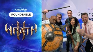 Asgard’s Wrath 2  Creator Roundtable  Meta Quest Gaming Showcase [upl. by Ecinaej]