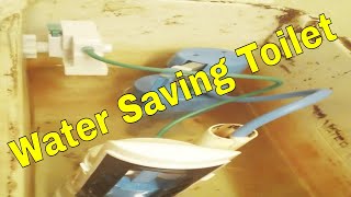 Water Saving Toilet  How To Plumbing [upl. by Barnes]