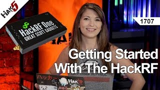 Getting Started With The HackRF Hak5 1707 [upl. by Ueihtam]