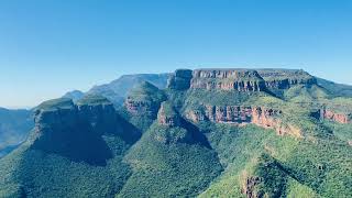 Three Rondavels View Point Blyde River Canyon Nature Reserve Mpumalanga  South Africa [upl. by Luapnaes208]