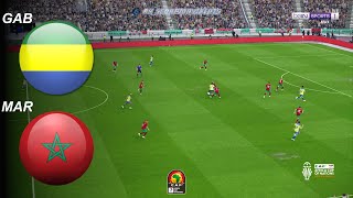 Gabon vs Morocco  Round 5 of the African Nations Cup 2025 [upl. by Notlrac363]