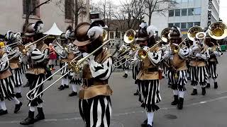 Schotte Clique Basel  Basler Fasnacht 11032019 [upl. by Rorie]