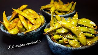 💚 EDAMAME salteado el snak saludable [upl. by Farkas]