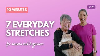 Improve Your Flexibility 7 Effective Stretching Exercises for Seniors and Beginners [upl. by Eissac]