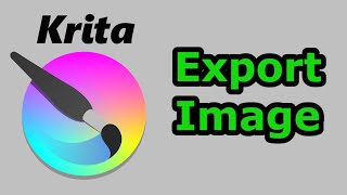 How To Export Image In Krita [upl. by Dunton]