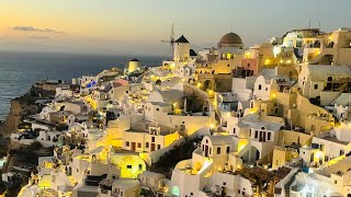 OIA Santorini 🇬🇷 A pleasant stroll travel explore greece santorini beautiful [upl. by Gnud520]