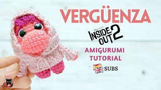 Vergüenza Amigurumi Tutorial  Intensamente 2  Amis Tejiendo Momentos ENGSPA Subs [upl. by Llertrac]