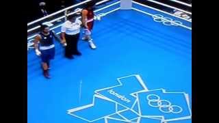 Katie Taylor Dramatic final round at London 2012 [upl. by Alderman295]