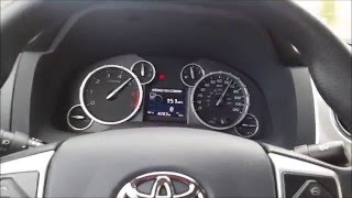 2016 Toyota Tundra Acceleration run [upl. by Senior]