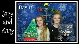 Christmas Countdown 2016  Day 12  Jacy and Kacy [upl. by Eniamert]