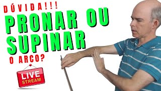 LIVE Pronação ou Supinação Aprimore a Sonoridade do Violino com Técnicas Precisas do Arco [upl. by Maddi]